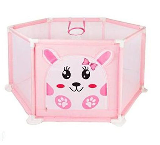Picture of HEXAGON BABY GYM IN PINK 125CM